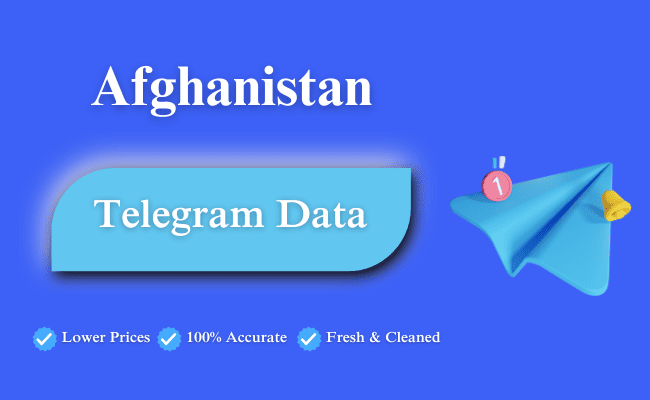 Afghanistan telegram data