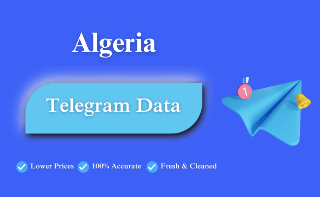 Algeria telegram data