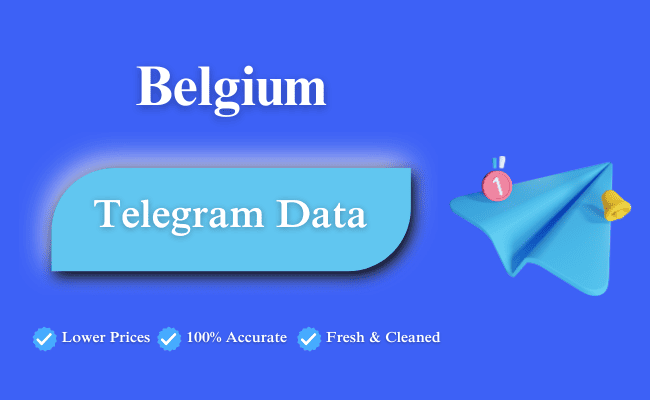 Belgium telegram data