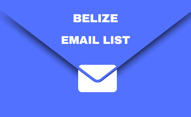 Belize email data