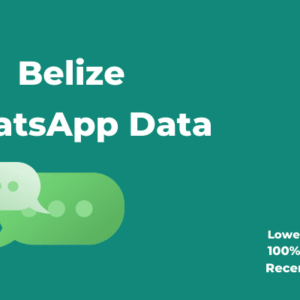 Belize whatsapp phone number data