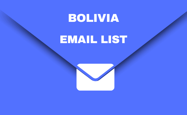 Bolivia email list