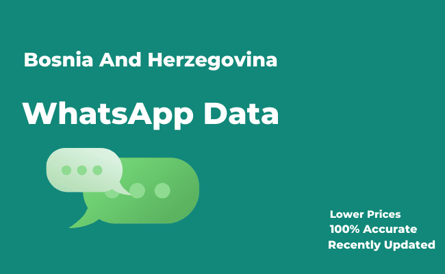 Bosnia and Herzegovina whatsapp data