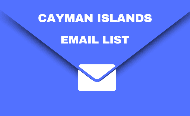 Cayman Islands email list