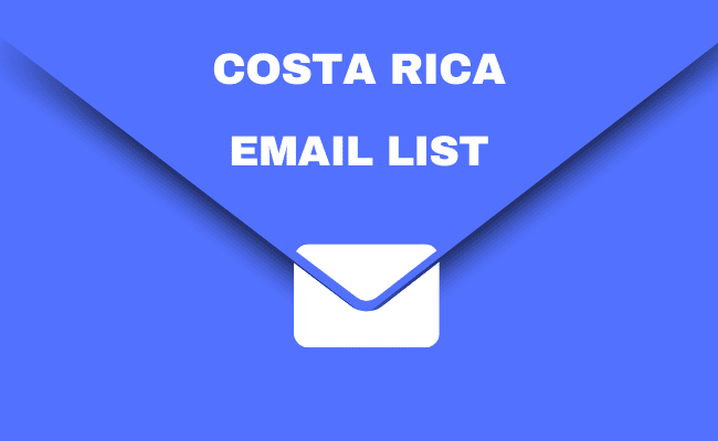 Costa Rica email data