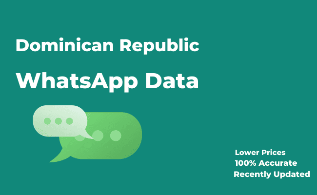 Dominican Republic whatsapp data