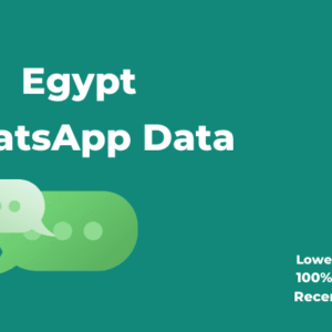 Egypt whatsapp phone number data