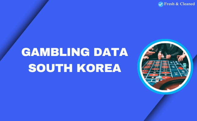 Gambling data South Korea