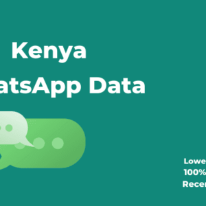 Kenya whatsapp phone number data