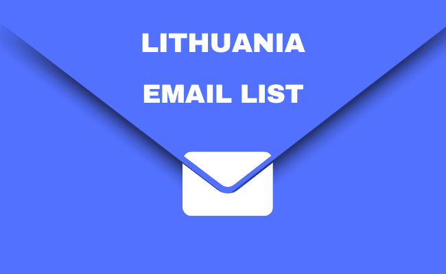 Lithuania email data