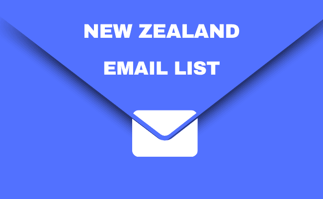 New Zealand email list