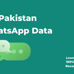 Pakistan whatsapp phone number data