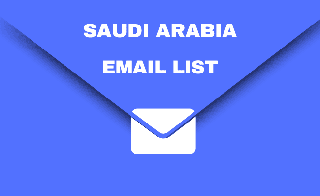 Saudi Arabia email list