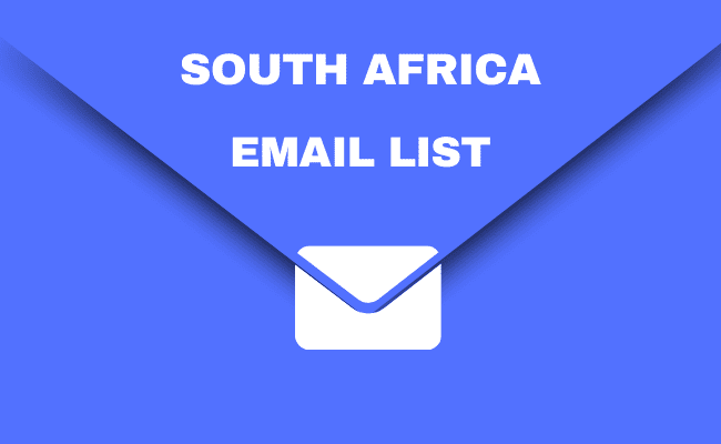 South Africa email list