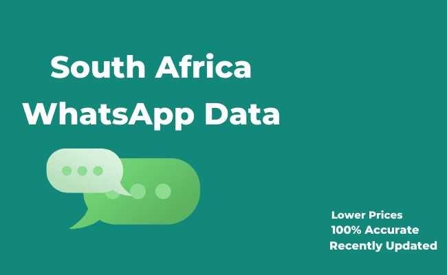 South Africa whatsapp data