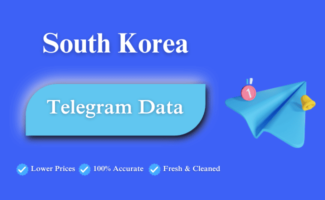 South Korea telegram data