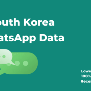 South Korea whatsapp phone number data