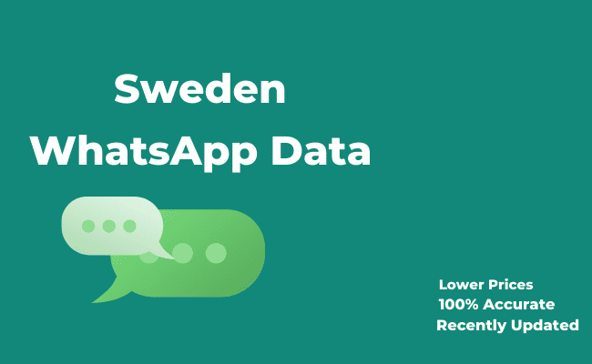 Sweden whatsapp phone number data