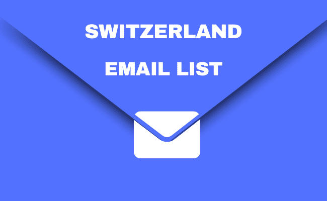 Switzerland email list