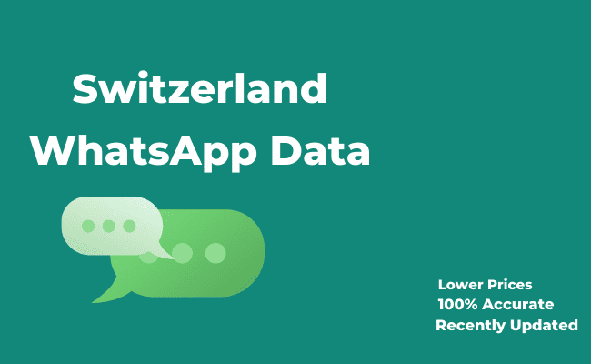 Switzerland whatsapp data