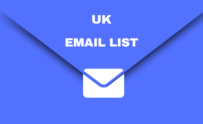 UK email list