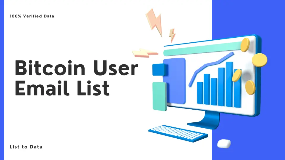 Bitcoin user email list