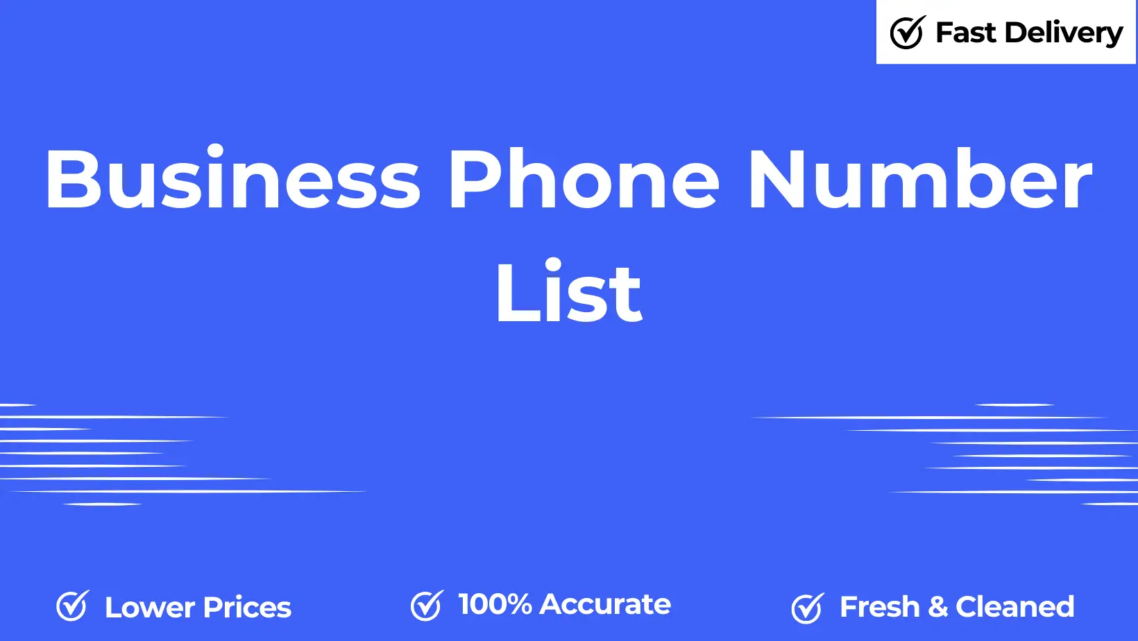 Business phone number list