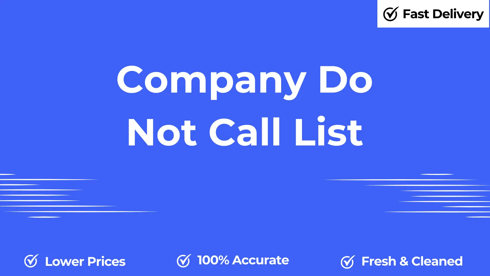Company do not call list