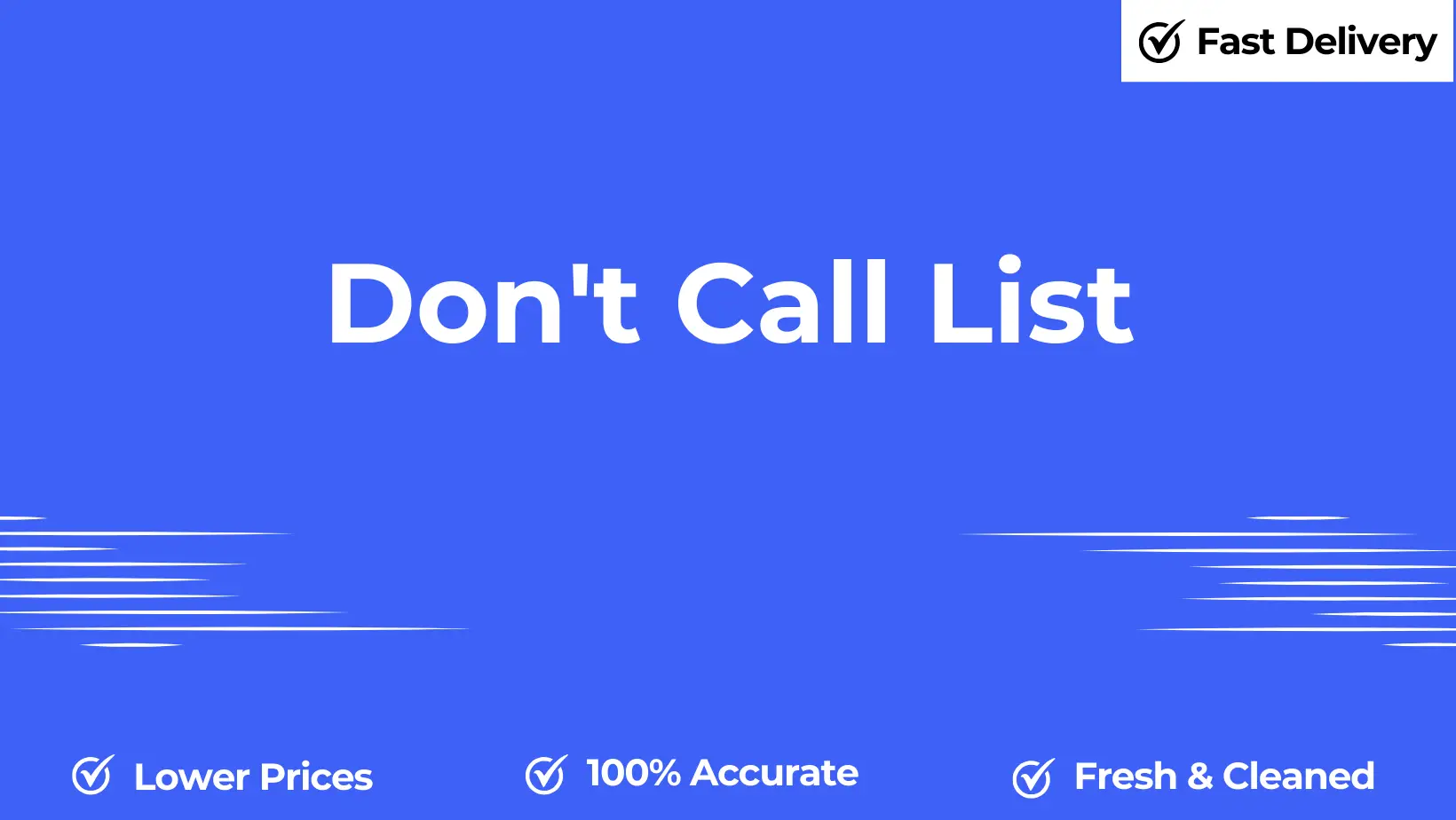 Don't call list