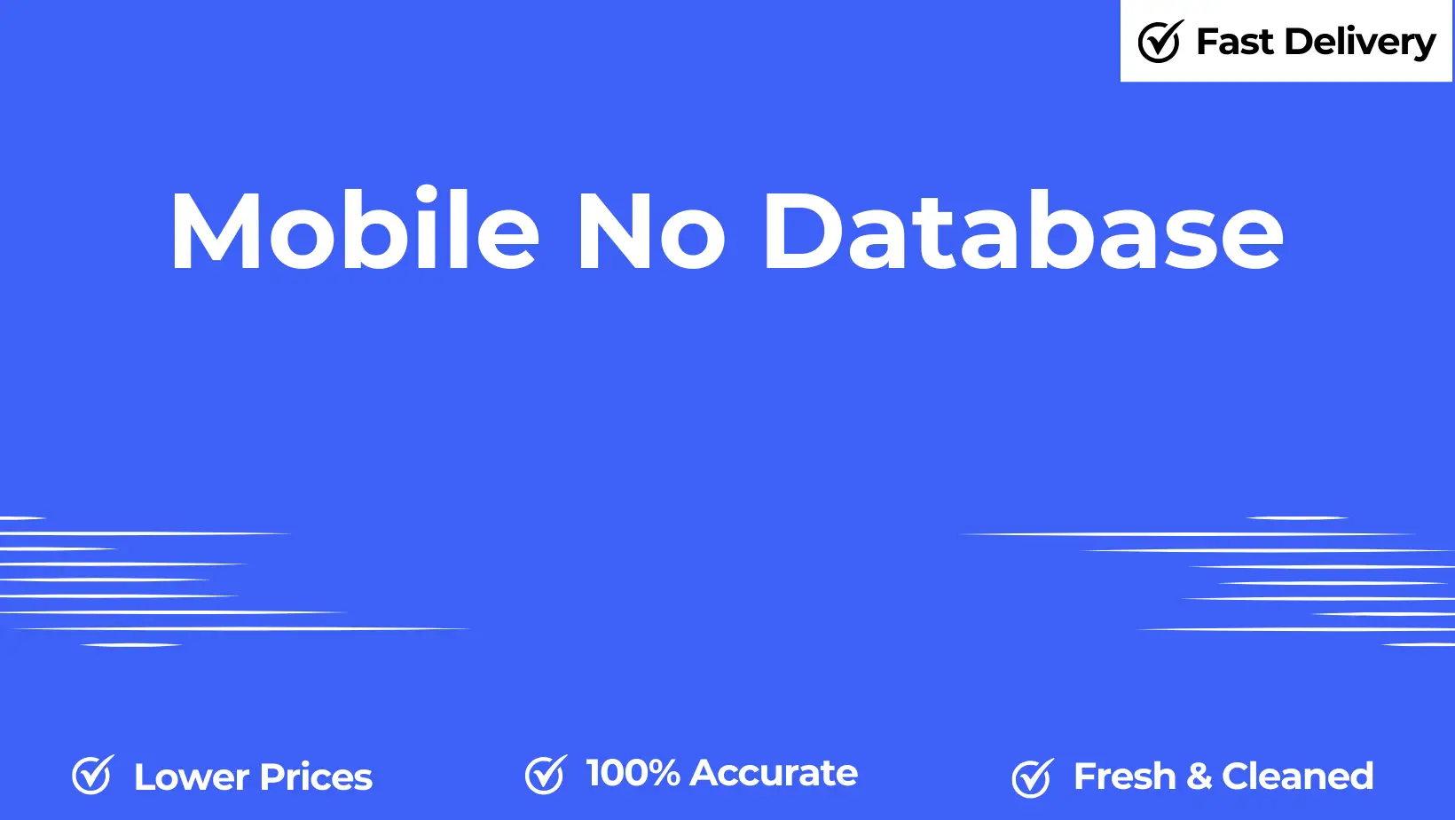 Mobile no database