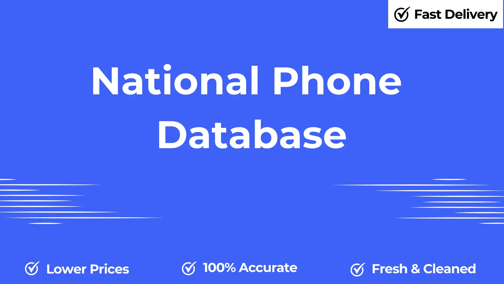 National phone database