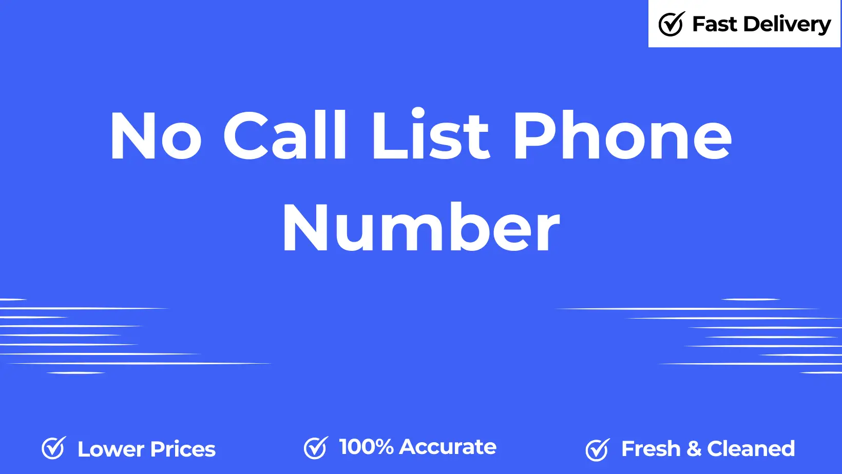 No call list phone number