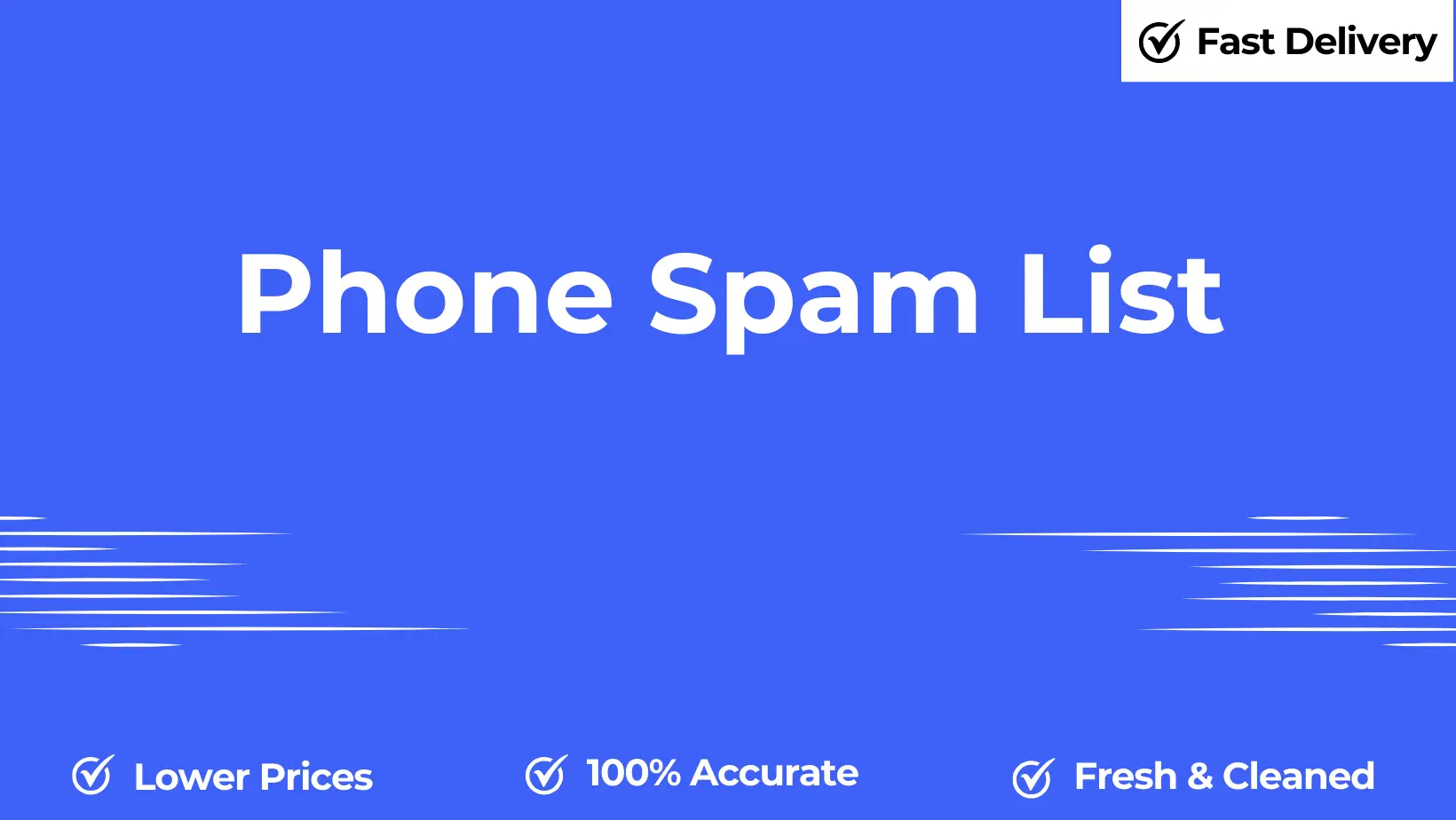 Phone spam list