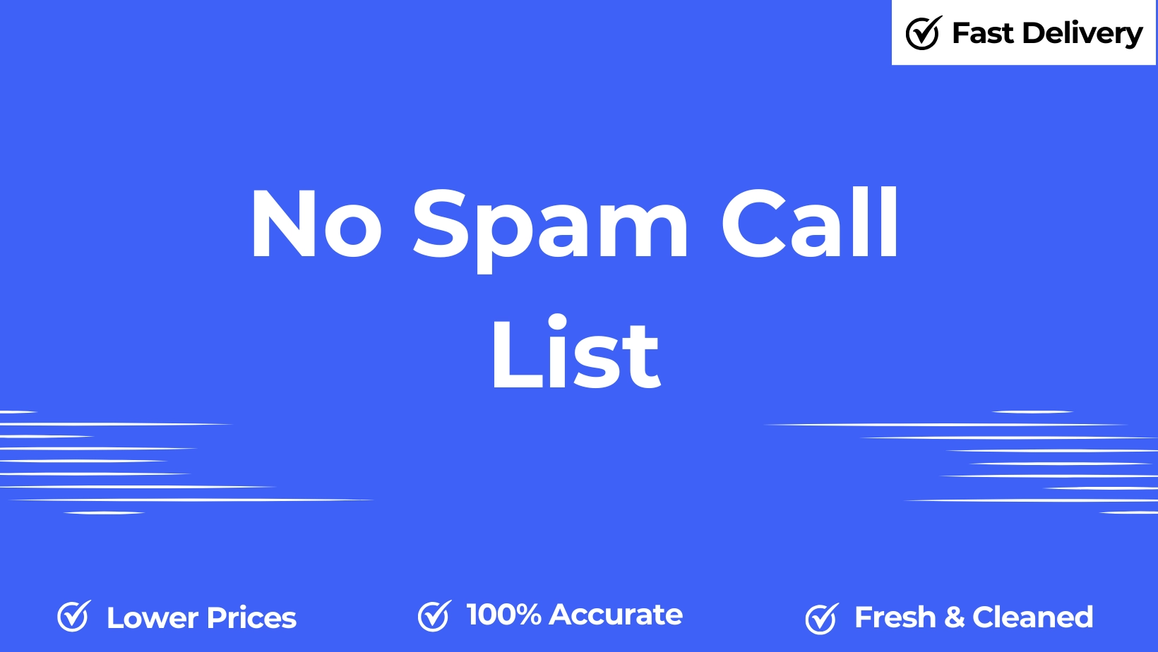 No spam call list