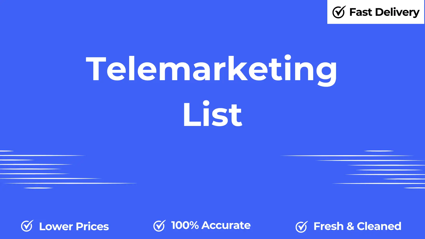Telemarketing list