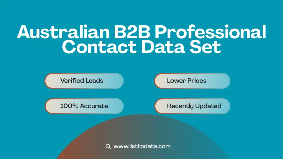 Australian b2b professional contact data set