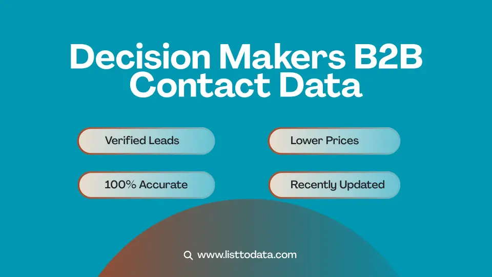 Decision makers b2b contact data