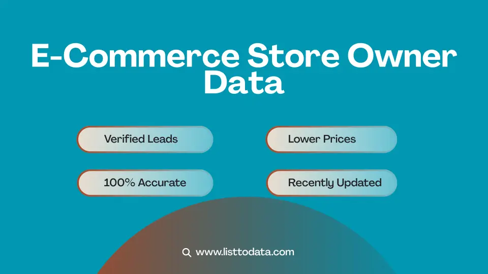 E-commerce store owner data