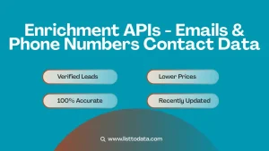 Enrichment APIs - emails & phone numbers contact data