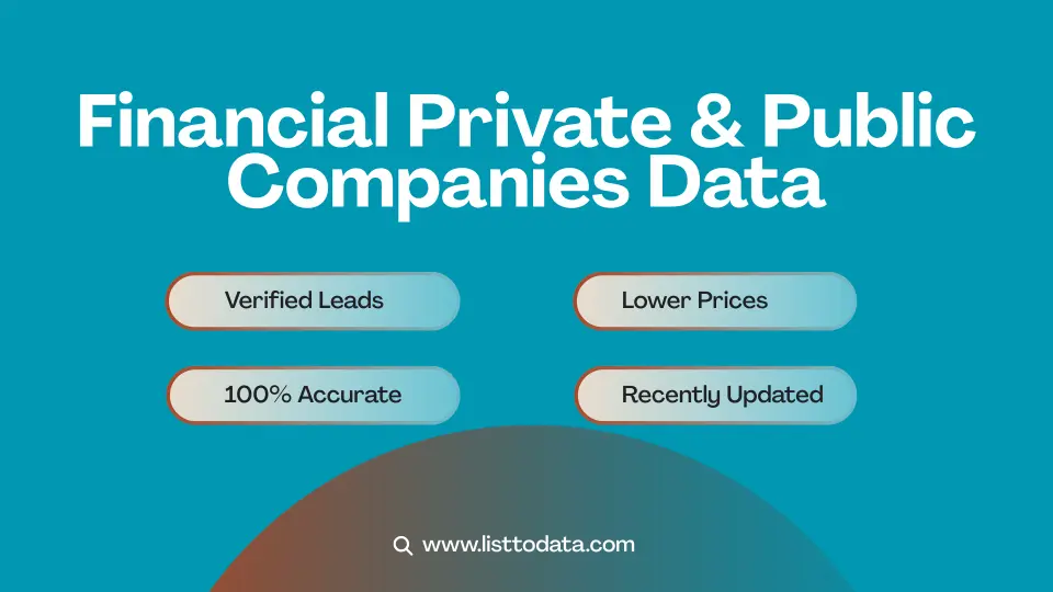 Financial private & public companies data