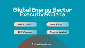 Global energy sector executives data
