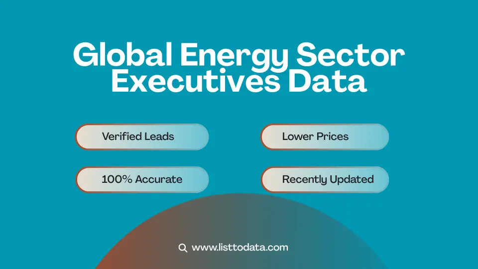 Global energy sector executives data