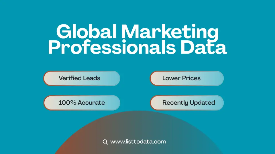 Global marketing professionals data