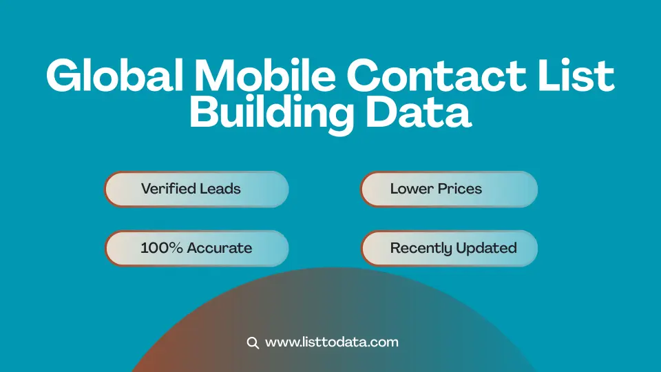 Global mobile contact list building data