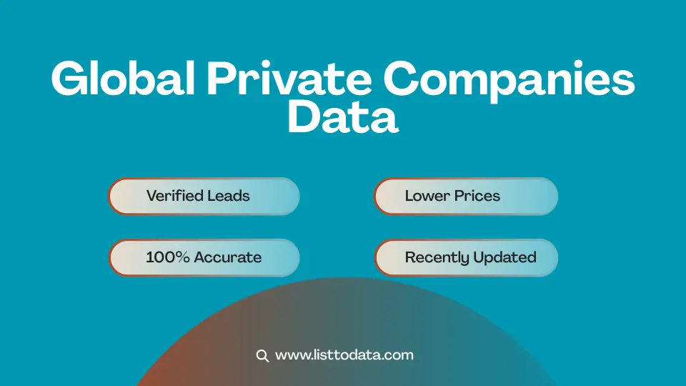 Global private companies data