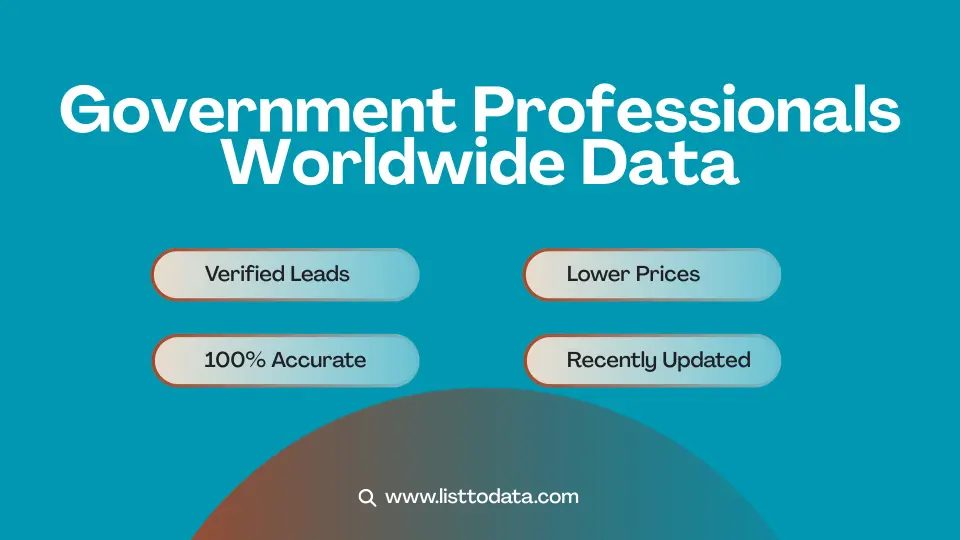Government professionals worldwide data