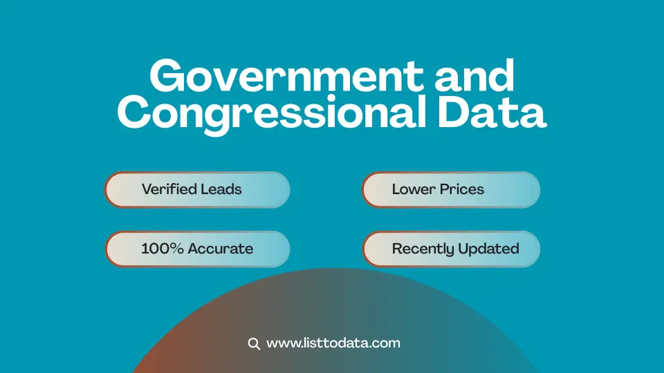 Government and congressional data