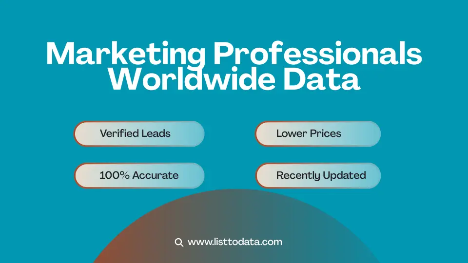 Marketing professionals worldwide data
