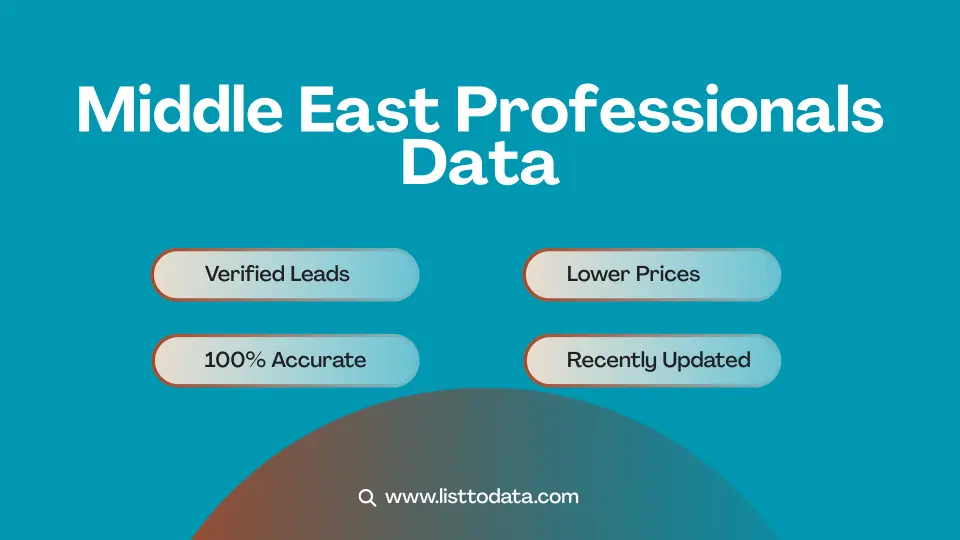 Middle East professionals data