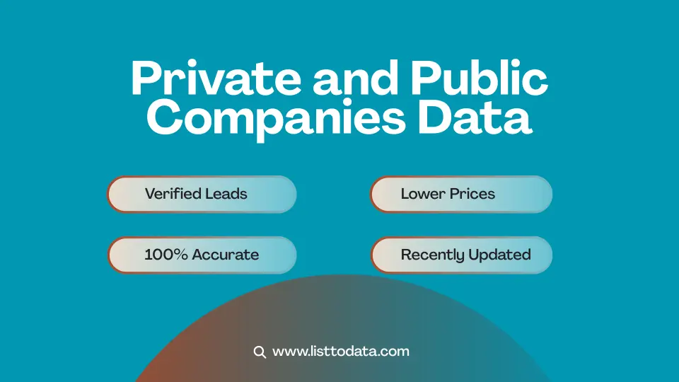 Private and public companies data